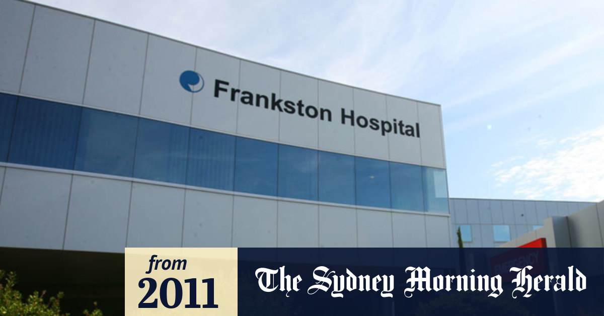 Video Frankston Hospital under 'incredible pressure'